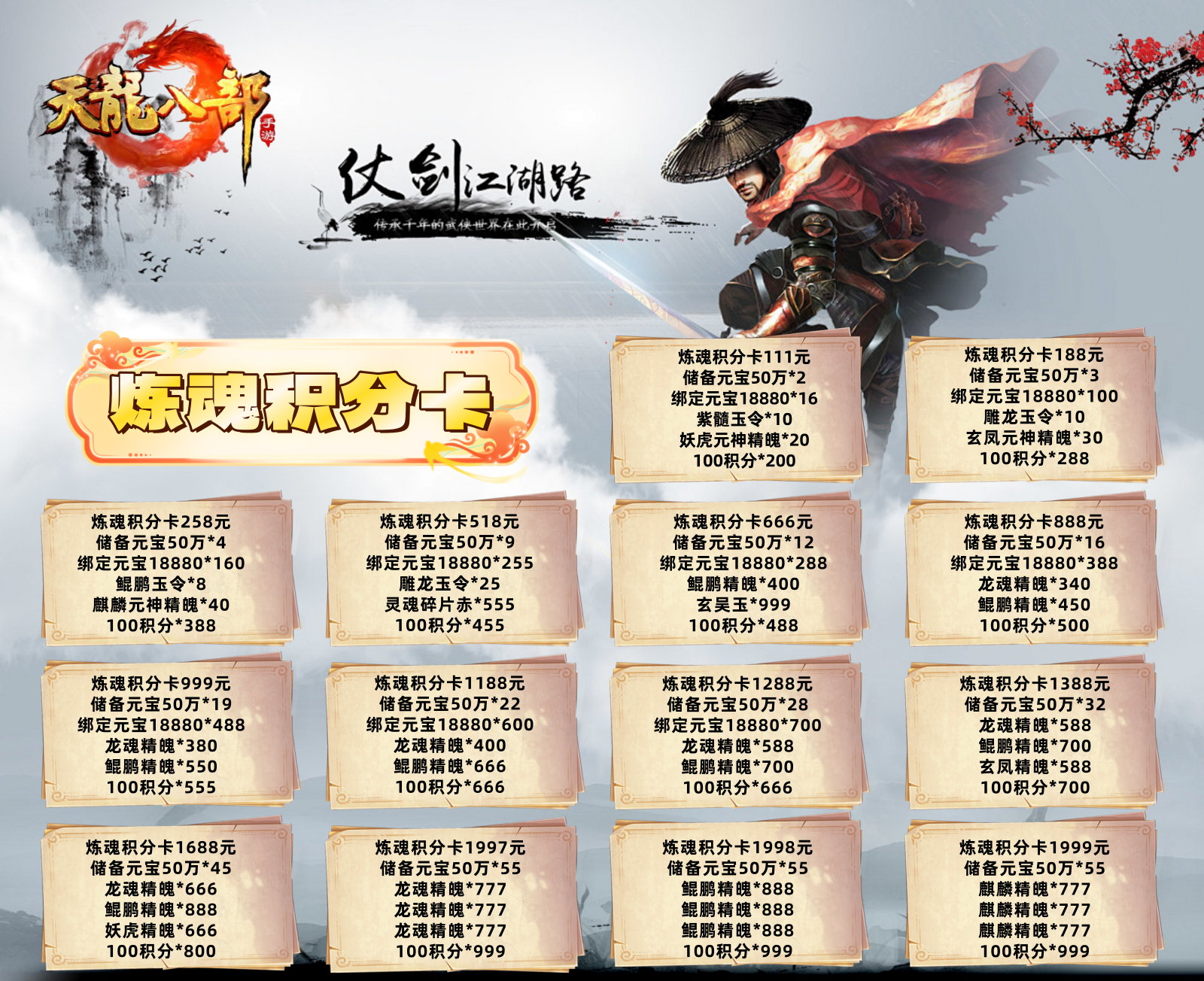 图片[9]-天龙八部16职业BT版—进游二千万绑元！定制道具！各种材料！-君行手游