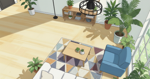 360度人物和背景的一致性整合包