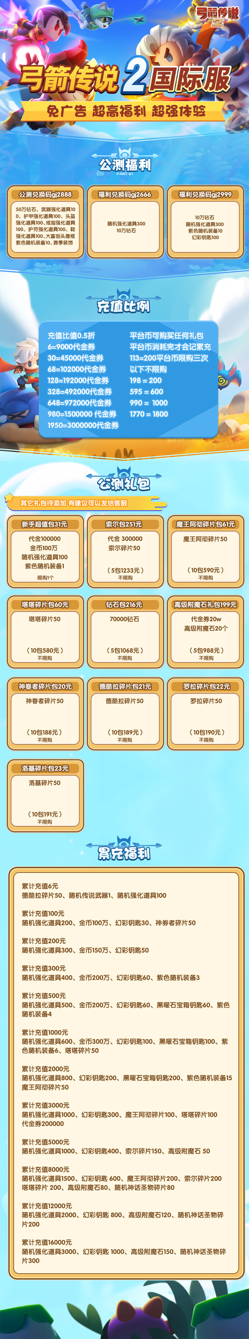 图片[2]-弓箭传说2BT版！进游50W代金！装备道具拉满！超级返利！-君行手游