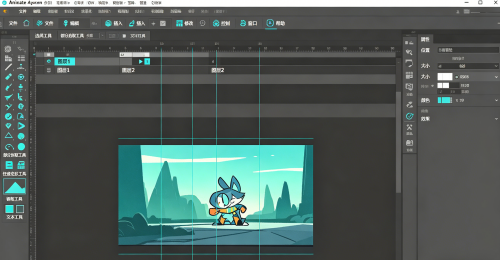 Animate制作动画分镜
