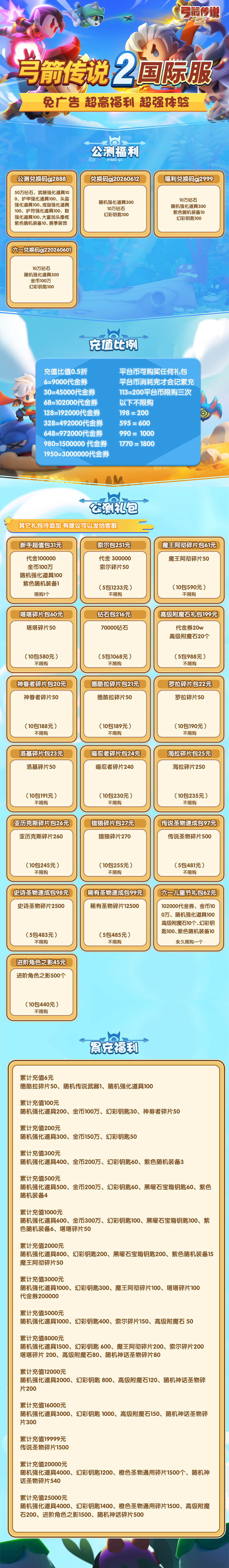 图片[2]-弓箭传说2BT版！进游50W代金！装备道具拉满！超级返利！-君行手游